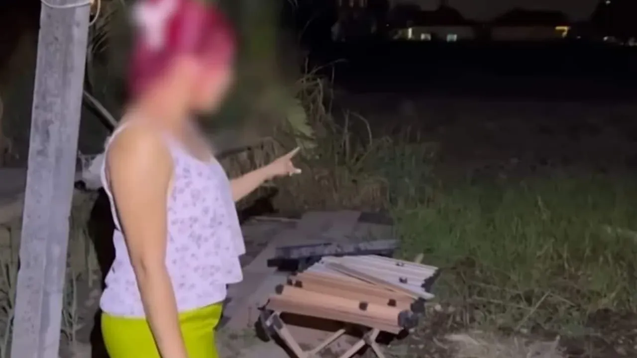 라용 식당 CCTV 난동 현장 피해 모습