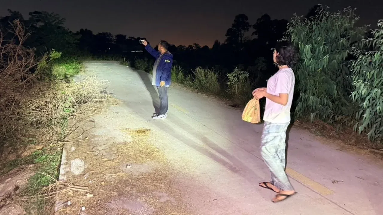 파타야 오토바이 택시 트랜스젠더 피해자 관련 현장