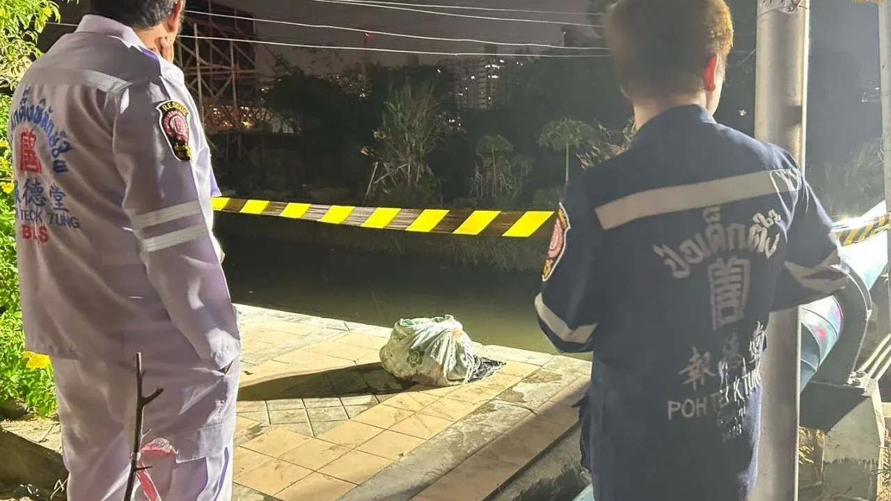 방콕에서 발생한 라오스 여성 살해 사건 현장