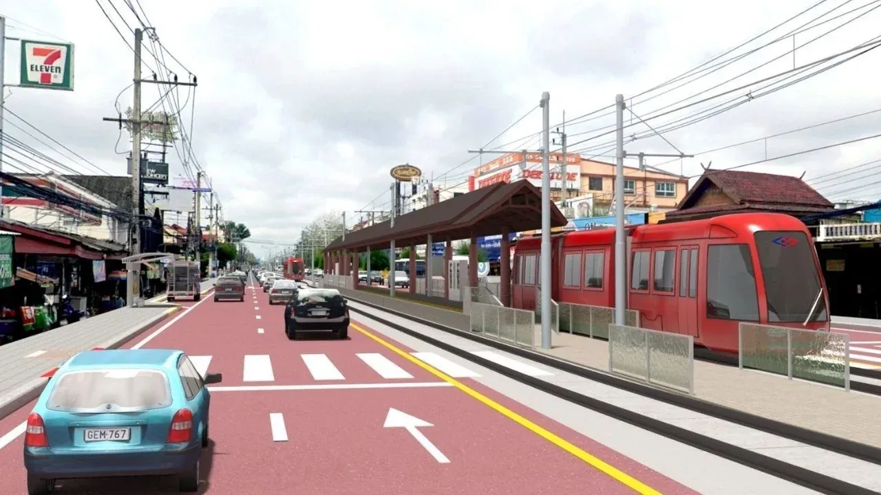 MRTA 치앙마이 트램 프로젝트 관계자 회의