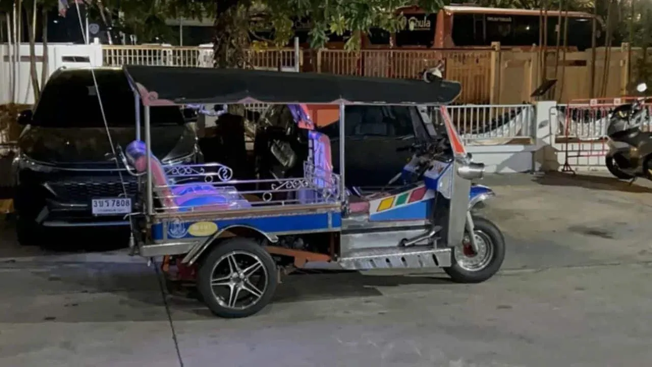 방콕 툭툭 날치기 사건 관련 사진