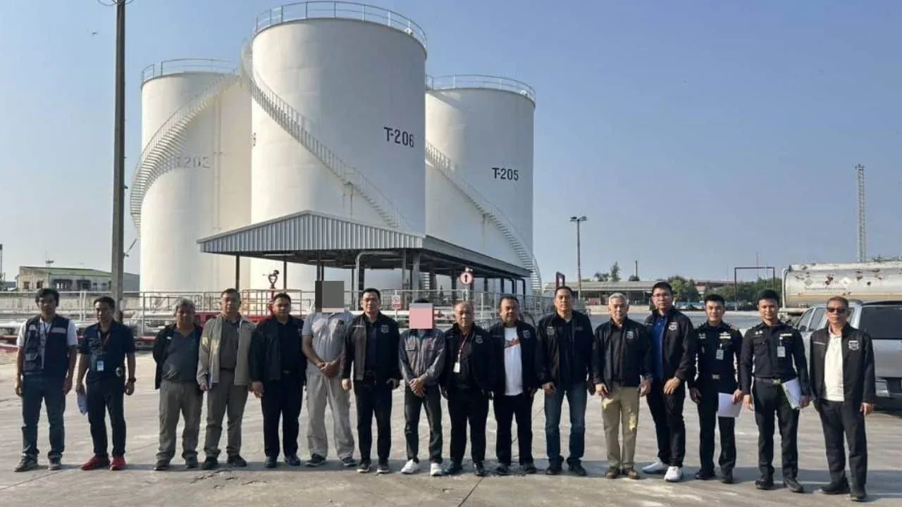 압수된 불법 연료