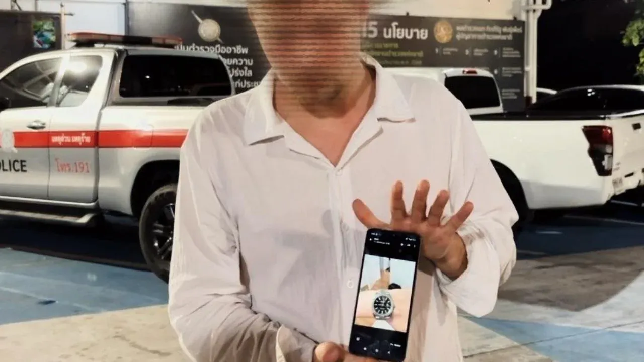 핀란드 관광객 롤렉스 도난 사건 현장