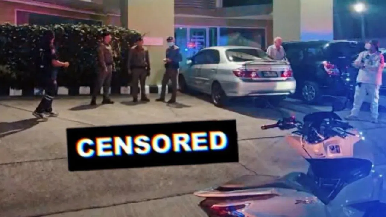 파타야 콘도미니엄 사건 현장