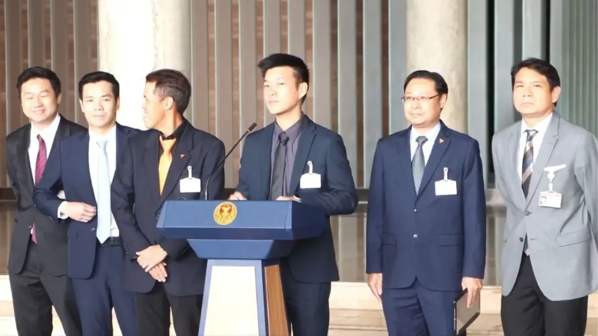 태국 정치 상황을 다룬 뉴스 이미지