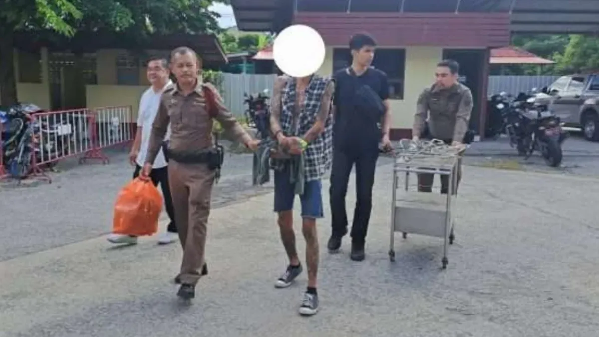 라차부리 병원 의료기기 절도 마약중독자 체포