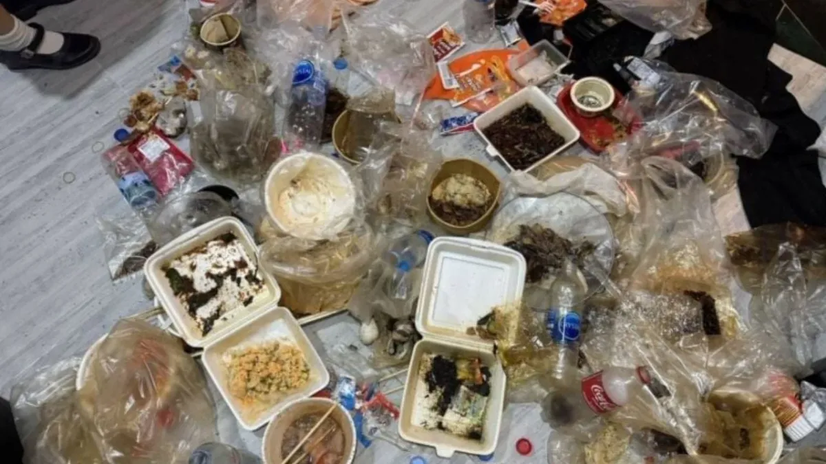 푸켓 집주인이 발견한 세입자가 버리고 간 쓰레기 투성이 방