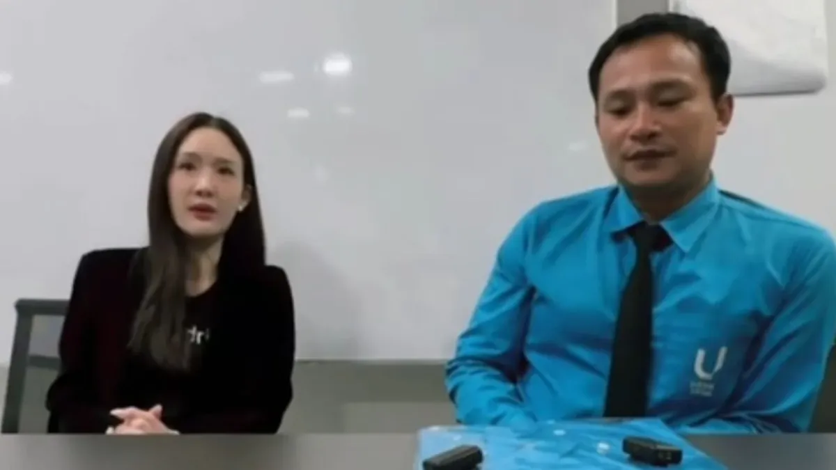 태국 정치 활동가가 대리운전 기사를 폭행하고 가족을 위협한 사건