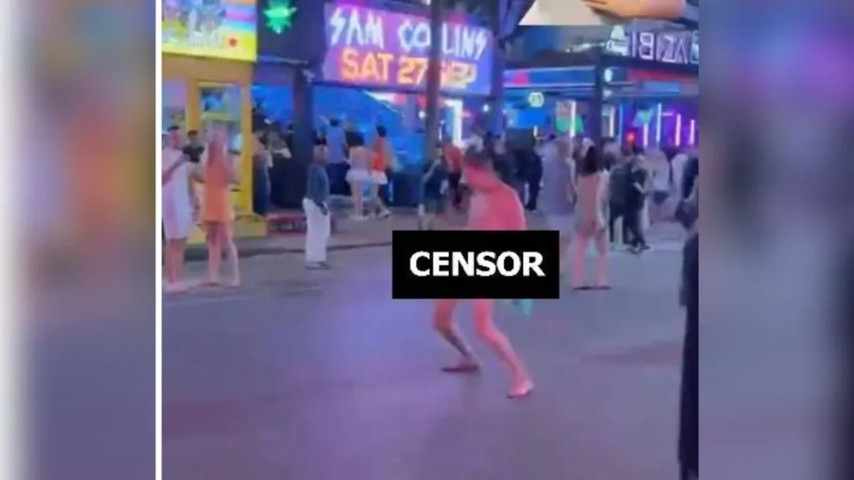쏘이 방라 나체 관광객 사건