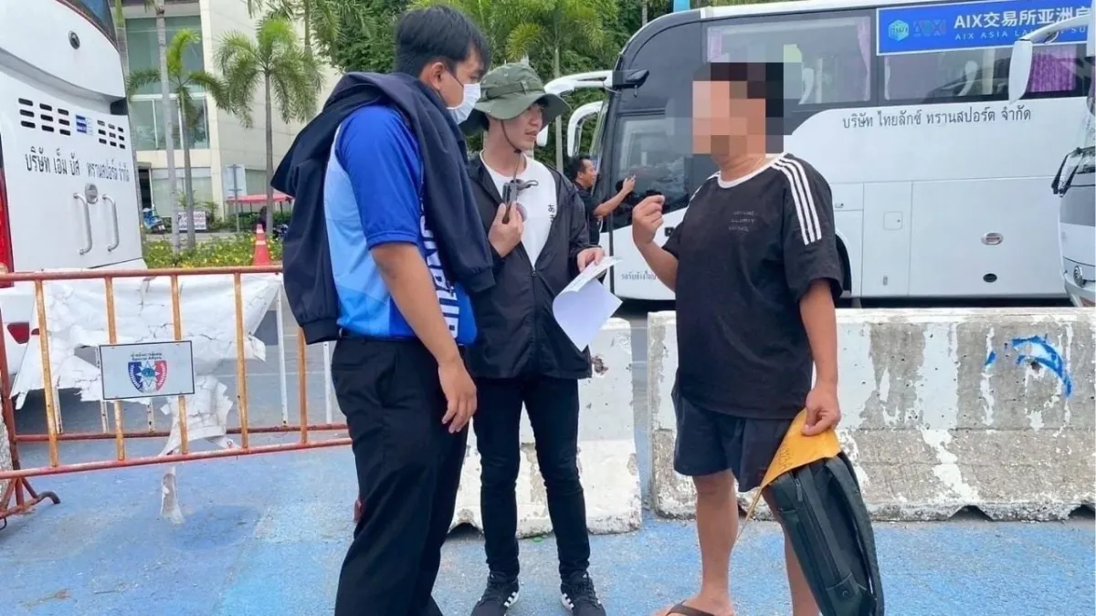 파타야 부두서 무허가 가이드로 활동하던 중국인 남성 체포