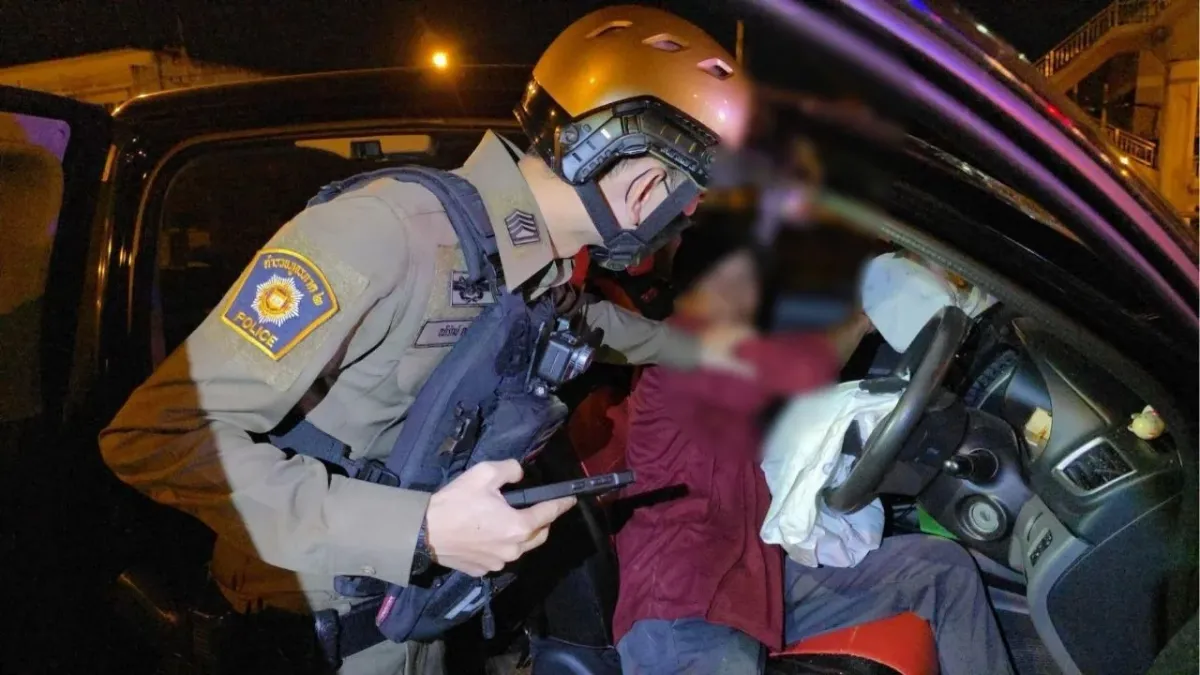 사타힙 역주행 음주운전 사고 현장