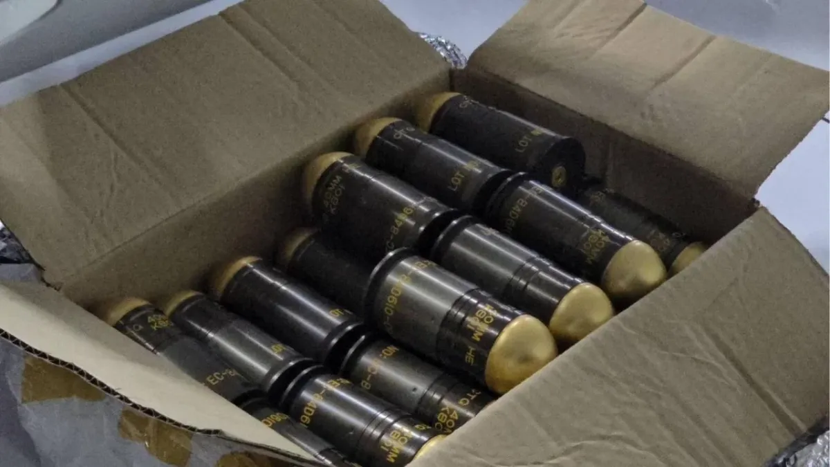 태국 남부, 택배로 수류탄 배송하려던 남성 체포