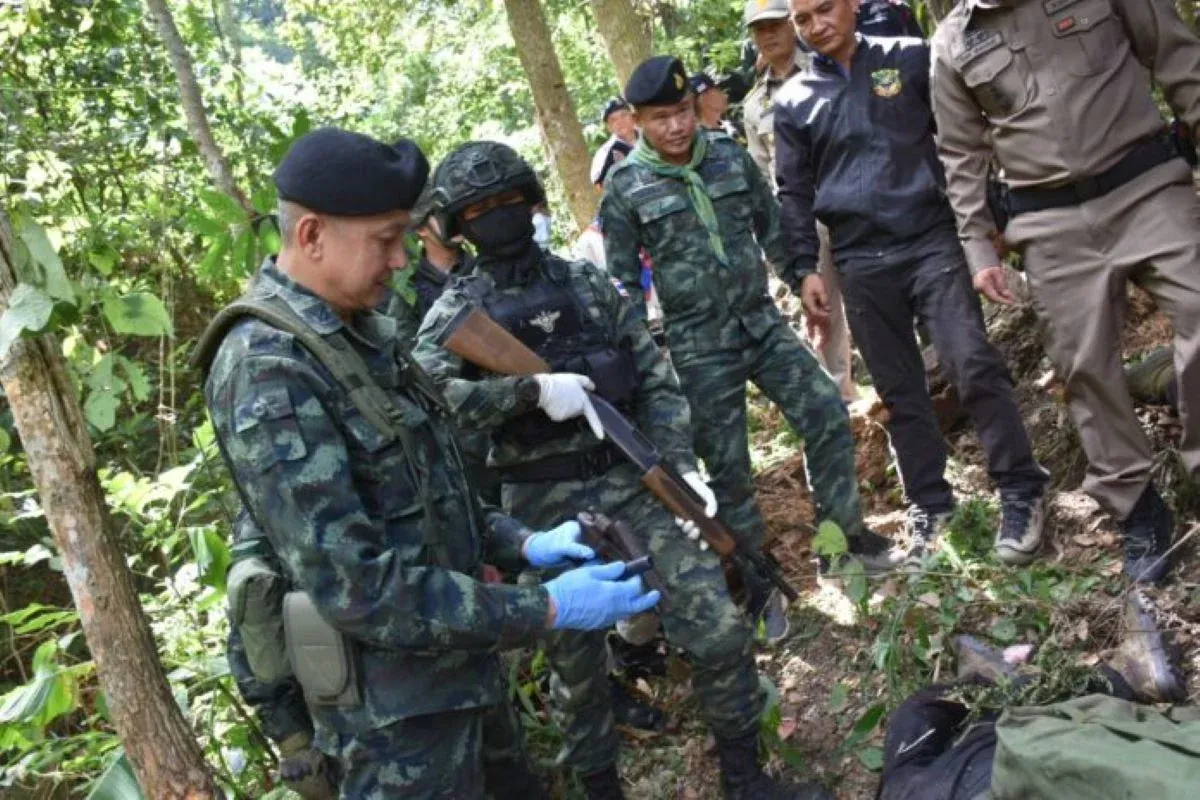 치앙마이 국경 마약 밀수 교전, 6명 사망·야바 120만 정 압수