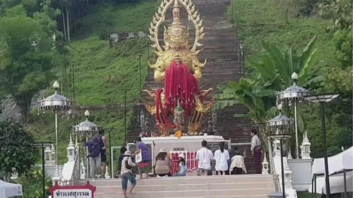 태국 사원에서 로또 1등 7명 배출, 행운의 성지로 급부상