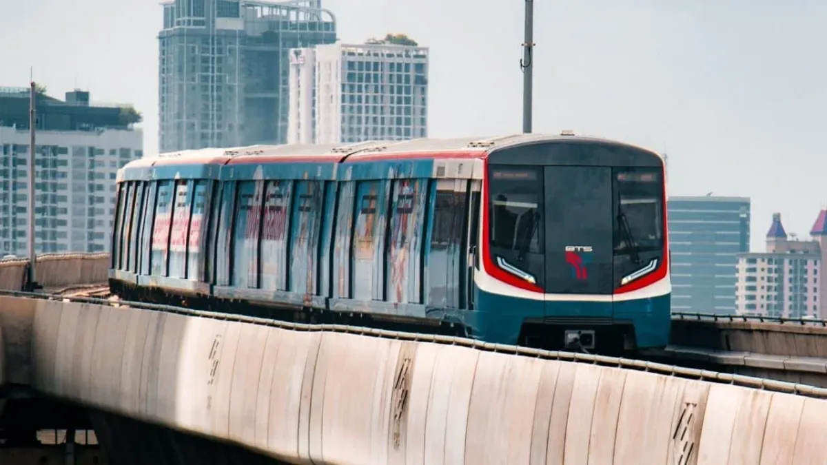 방콕시, BTS 스카이트레인에 360억 바트 장기 채무 완납