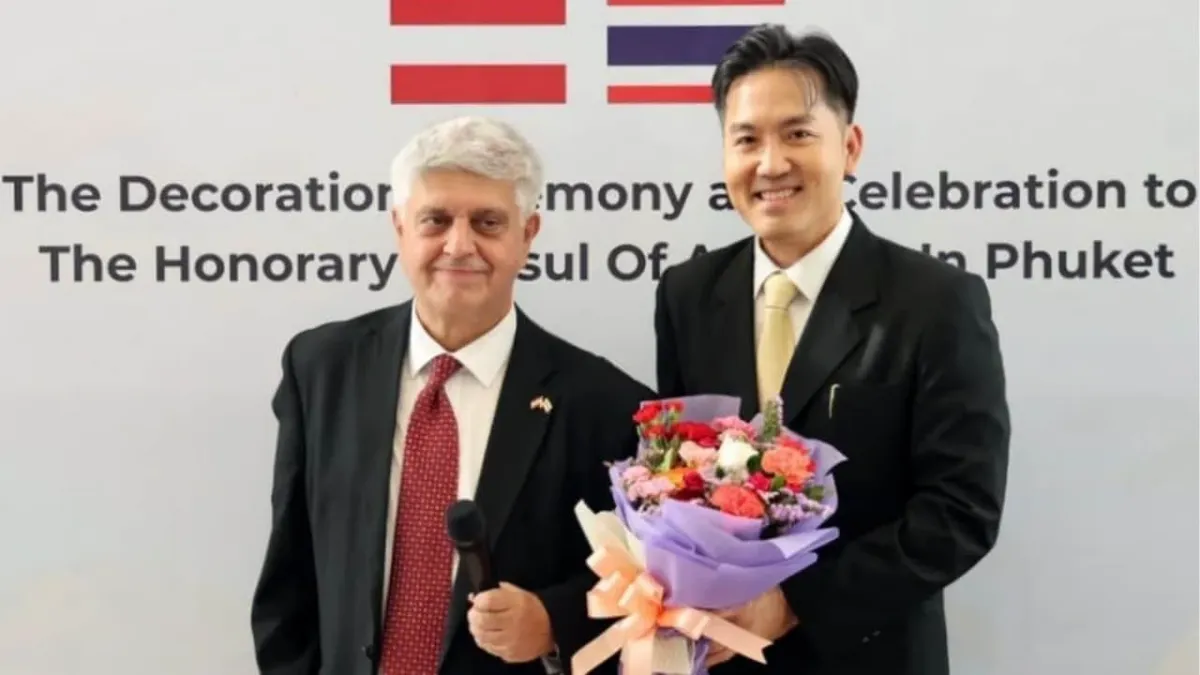 푸껫 오스트리아 명예영사 교체 기념식