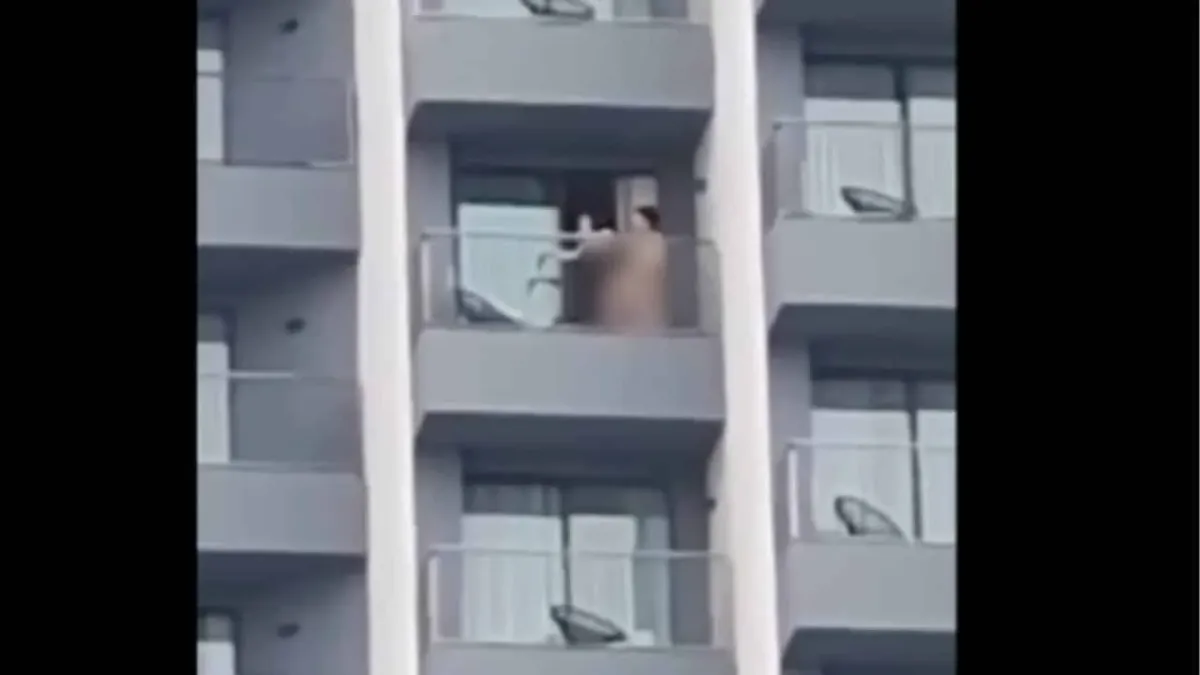 파타야 발코니 성행위 스캔들 뉴스 이미지