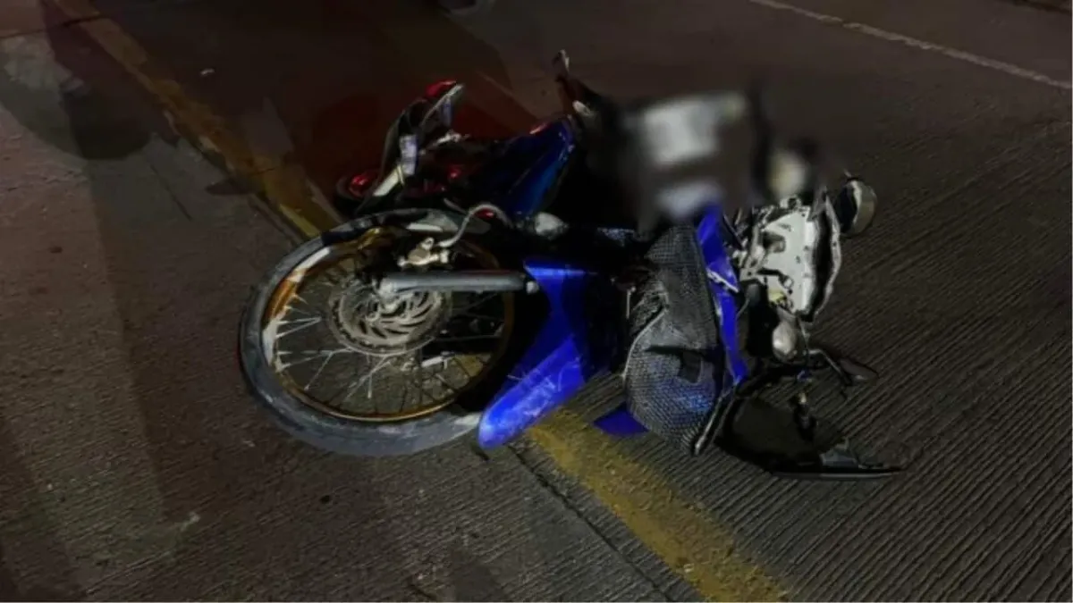 파타야 오토바이 정면충돌 사고로 남성 중태, 생명 위협