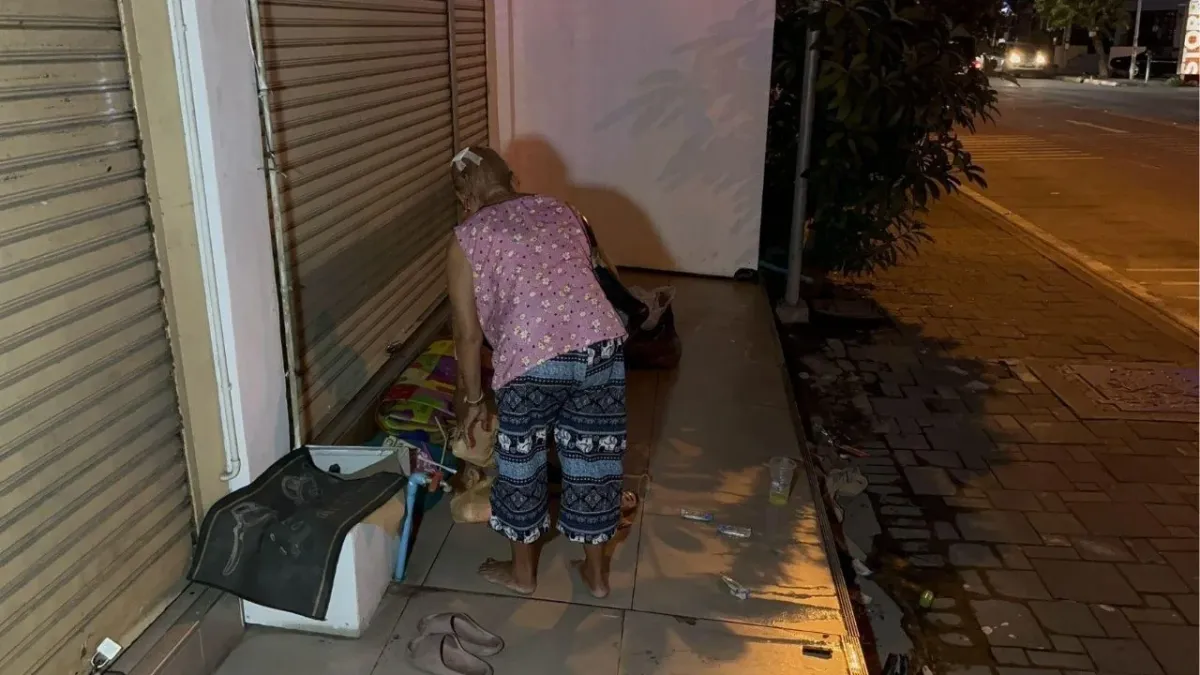 파타야, 손자가 돈 문제로 할머니를 쇠막대로 폭행해 중상 입혀