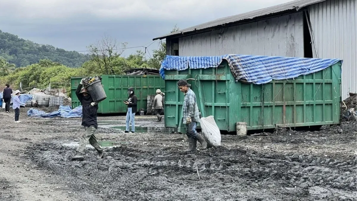 촌부리 재활용 공장, 악취 민원으로 당국 급습 및 운영 중단