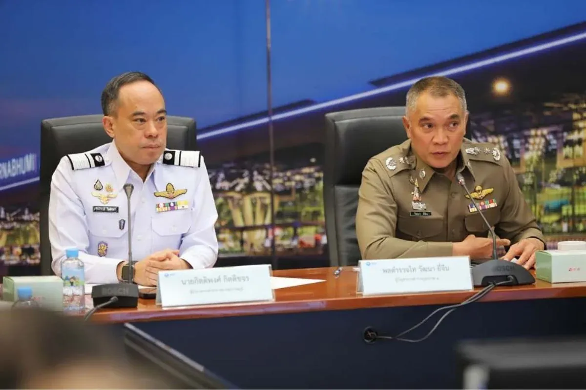 수완나품 공항 드론 침입 사건, 긴급 보안 대책 회의 소집