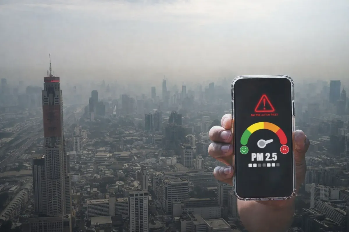 방콕 신년 연휴 대기오염 악화 경보, PM2.5 수치 상승 전망