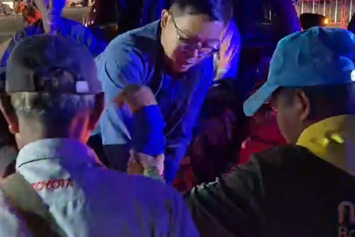 부리람 마을 이장, BM-21 로켓 민가 피격 부인