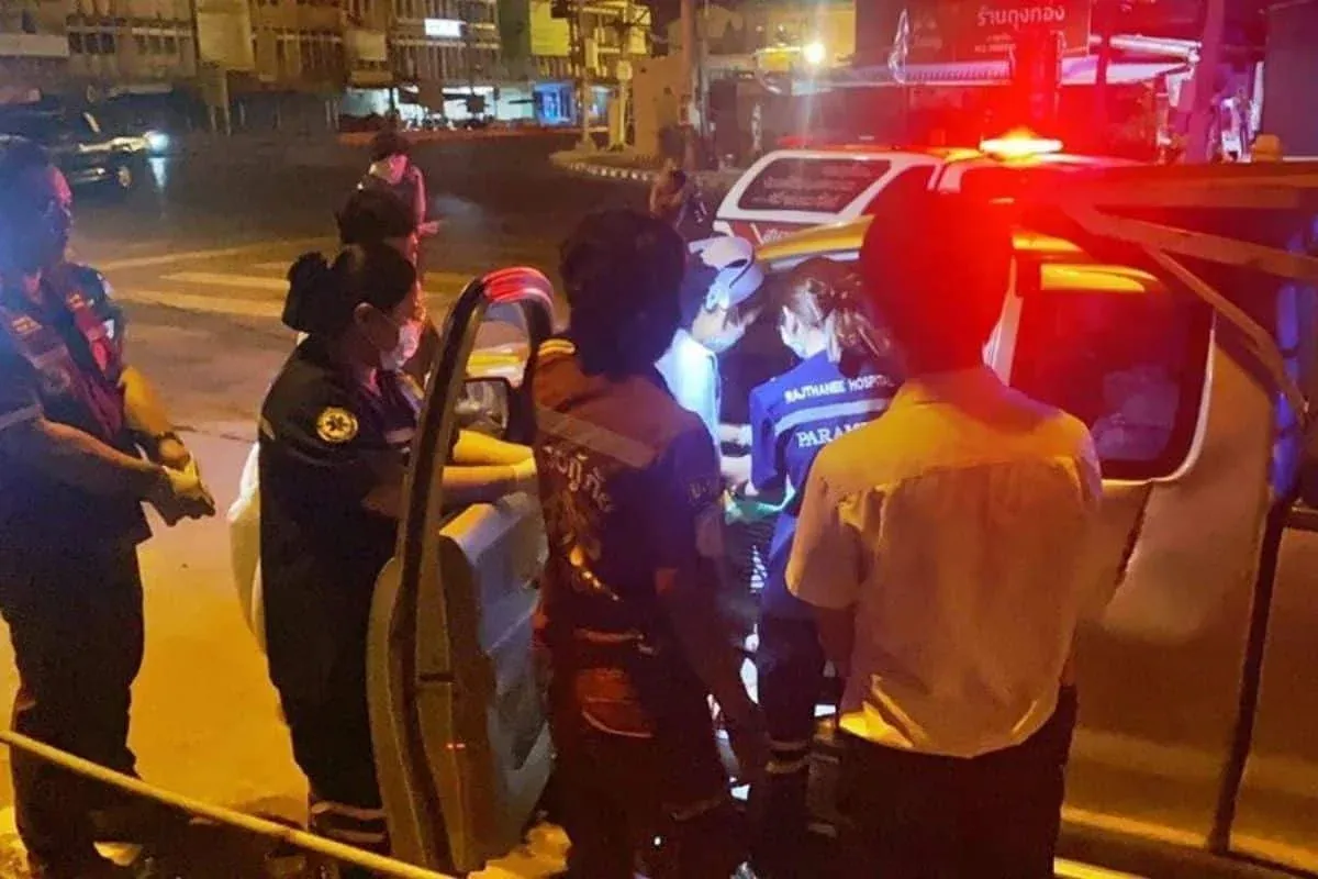 아유타야 픽업트럭 안에서 긴급 출산한 태국 여성, 무사히 병원 이송