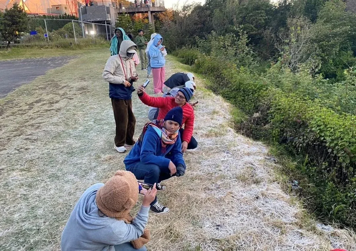 태국 도이인타논, 영하 4.9도까지 떨어져 올해 최저기온 기록