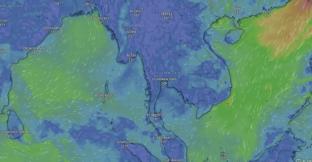 태국 한파 재습격: 1월 2일부터 6일까지 기온 급락 예고