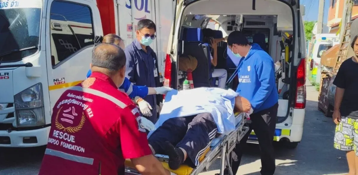 태국 남성, 전 여자친구의 새 남자친구에게 목 찔려 중태