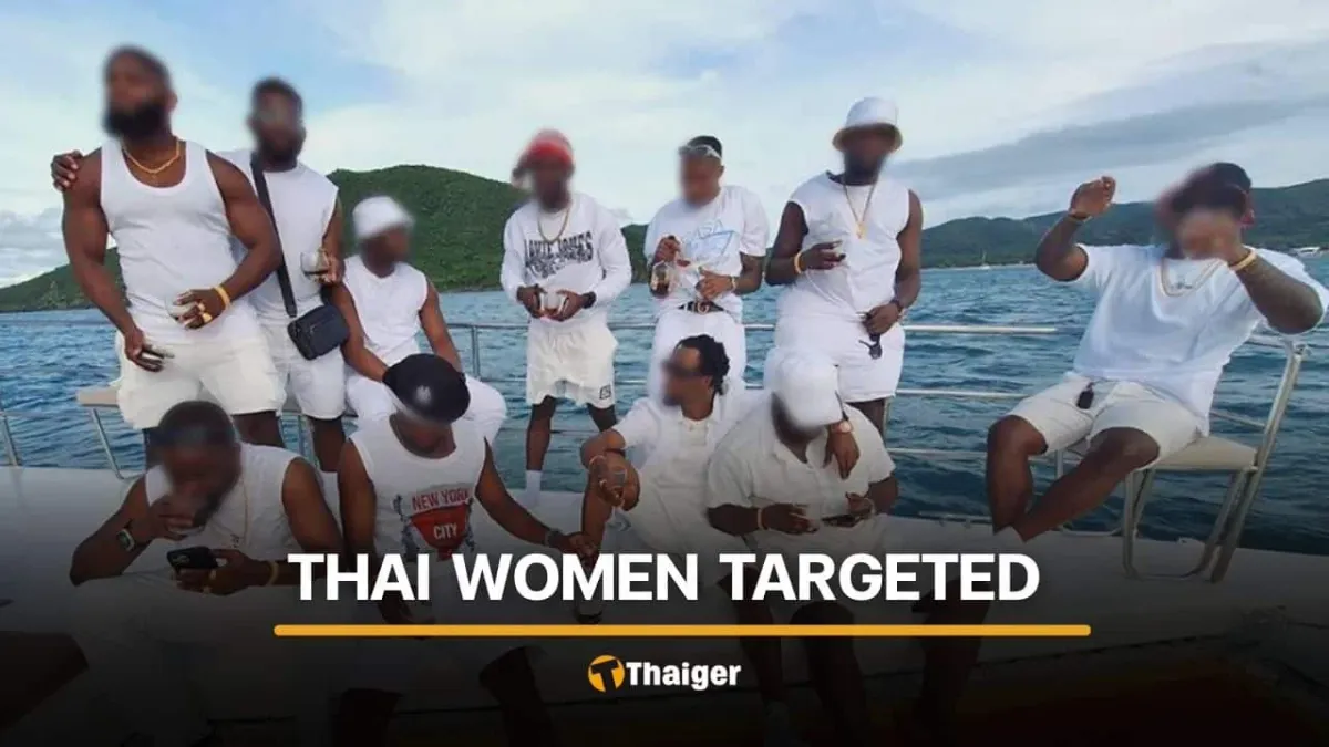 태국 논타부리에서 로맨스 스캠 외국인 13명 체포