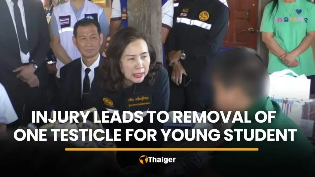 태국 사콘나콘 스카우트 캠프서 학생 부상, 고환 적출 수술