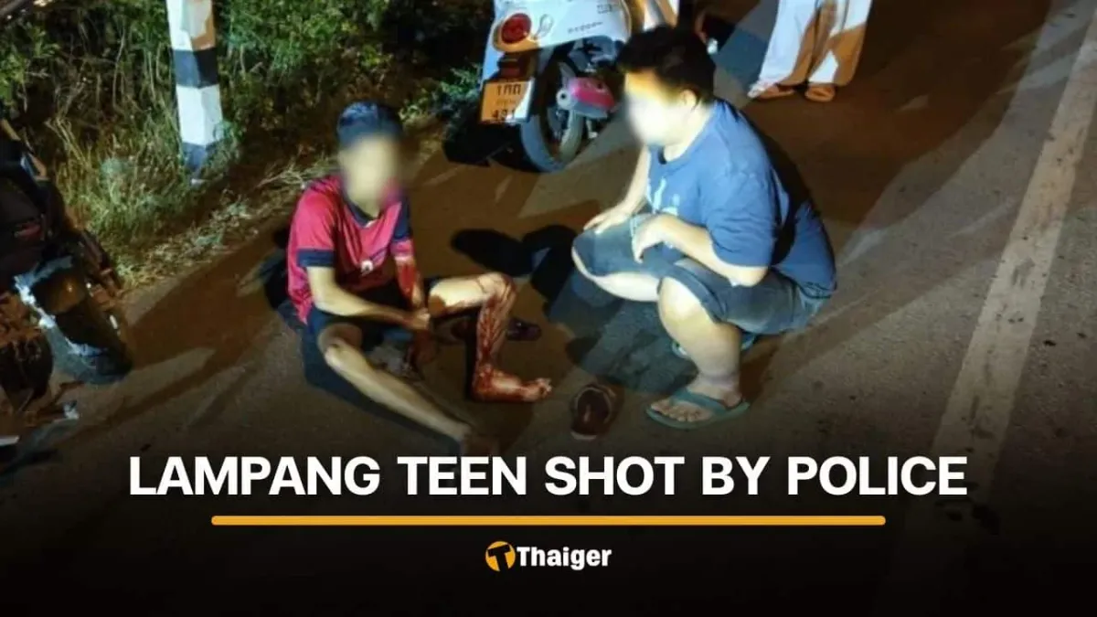 태국 람빵 경찰, 14세 소년에게 총격 가해 거센 비판