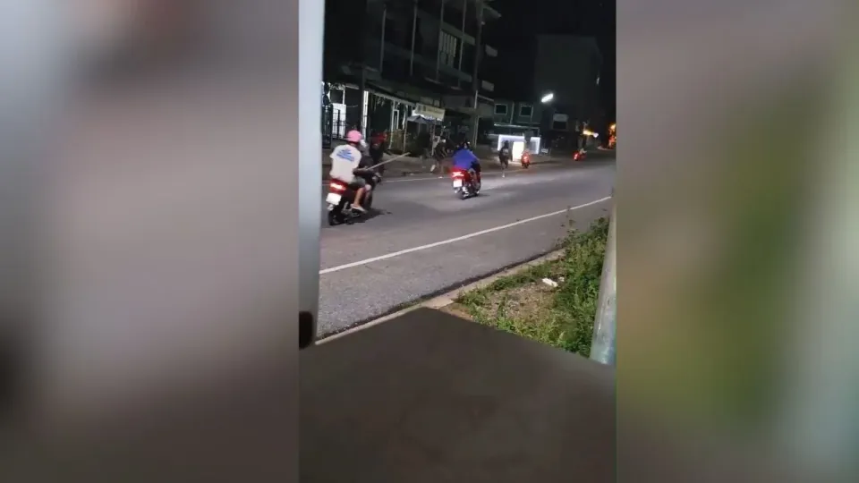 파타야 10대 갱단 폭력 충돌로 거리 공포에 빠뜨려