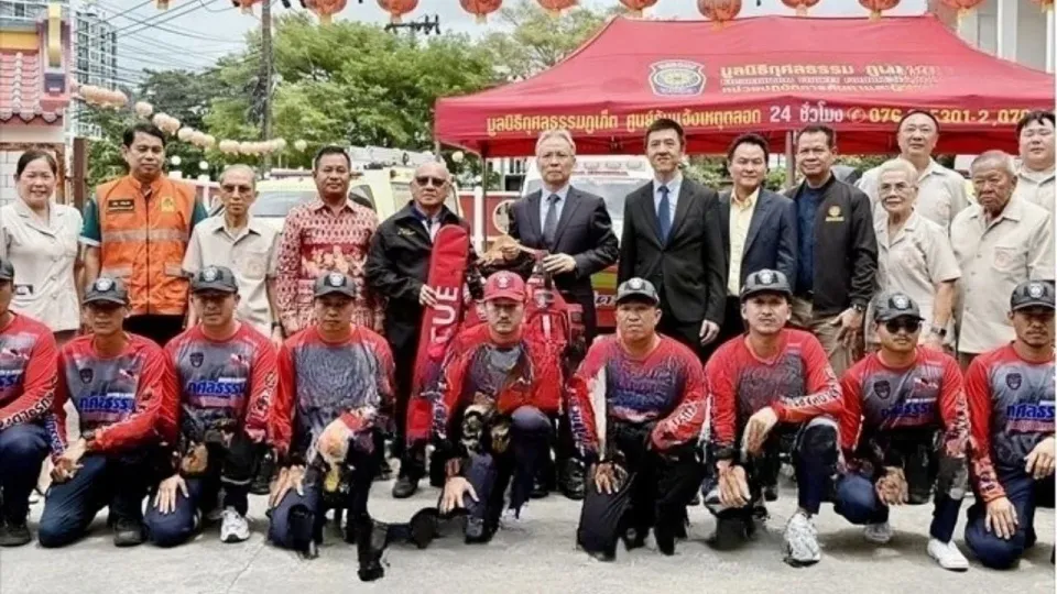 중국, 푸켓 재해 구조 강화를 위해 구조선 기증