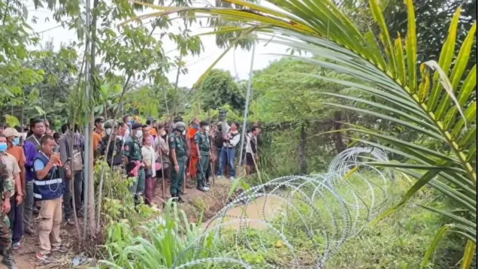태국 경찰, 캄보디아 국경 충돌에서 고무탄 발사