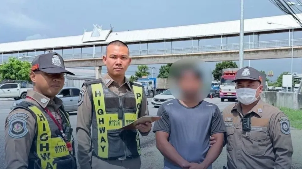 태국 중부에서 수년간 도주한 총격범 체포