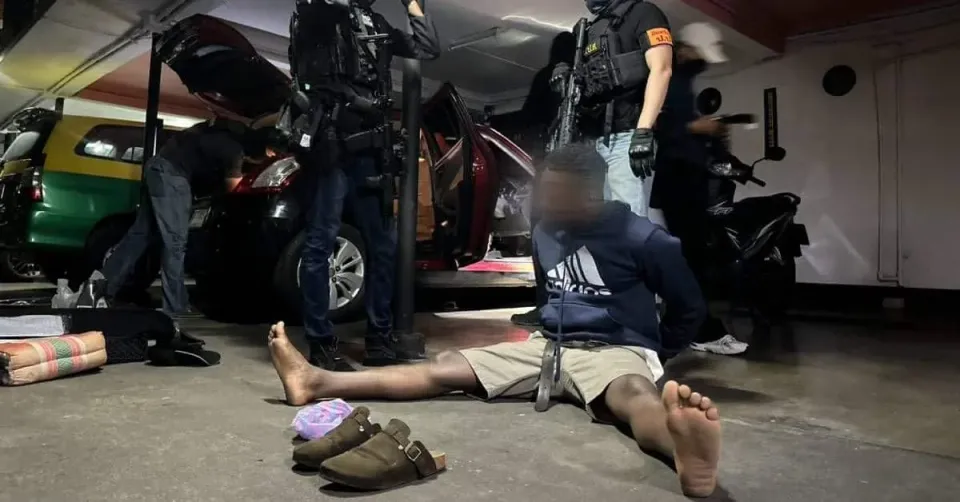 방콕 나이트클럽 단속, 나이지리아인 마약상 체포