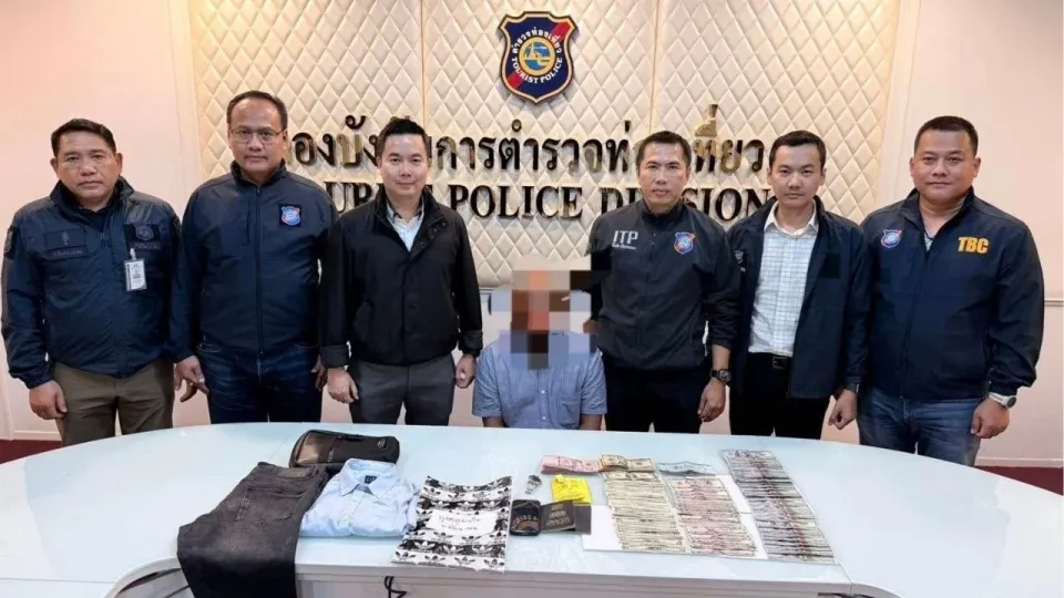 돈무앙 공항에서 환전소 사기단 검거, 100만 바트 피해