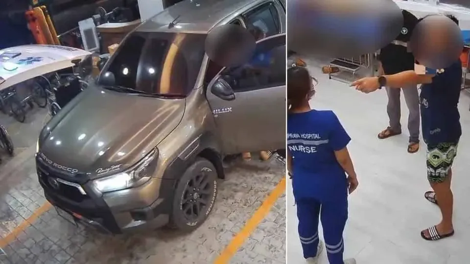 크라비 구급차 차단 사건으로 환자 사망