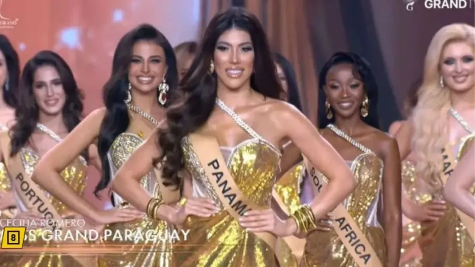 미스 파나마, 방콕 미인대회에서 착각으로 무대 앞으로 나서는 해프닝 (영상)