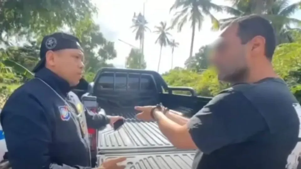 파낭섬 불법 오토바이 렌탈 운영 레바논 남성, 체포 후 경찰에 폭언