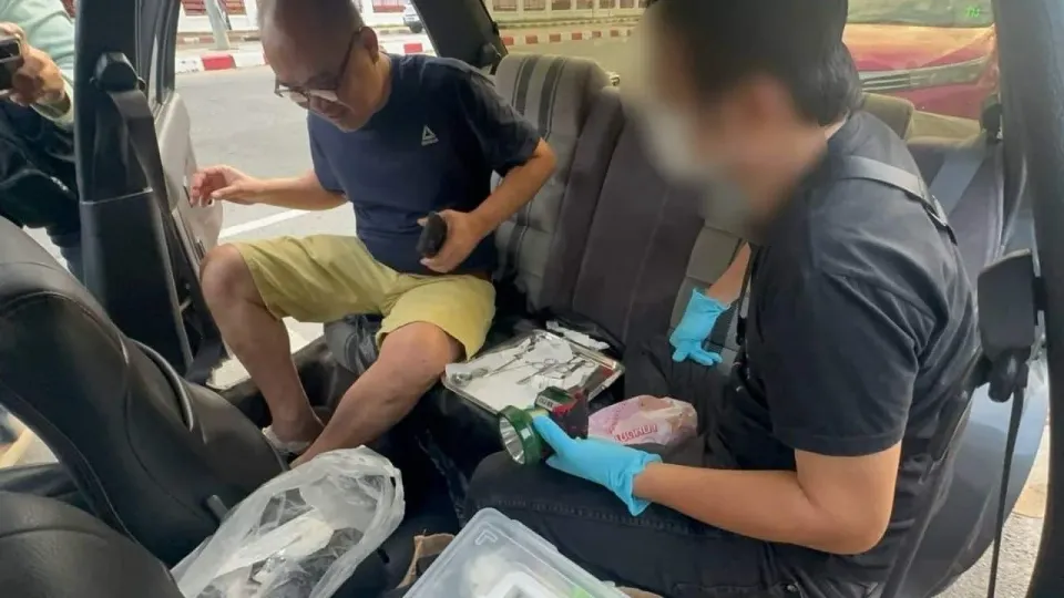 태국, 자동차 안에서 불법 성기 확대 시술한 남성 체포