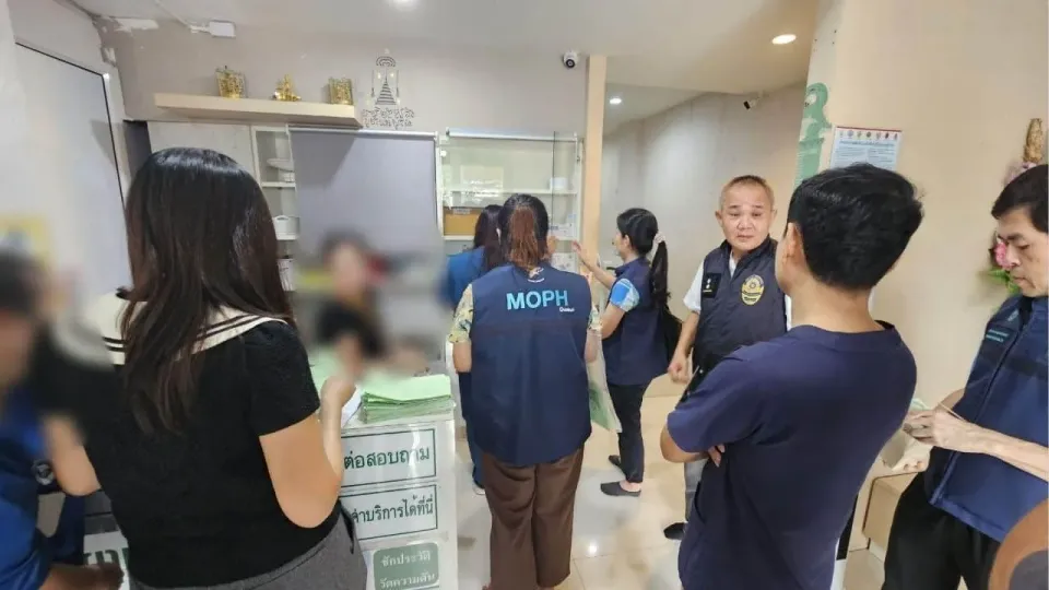 파타야 무면허 클리닉 급습, 가짜 의사 체포