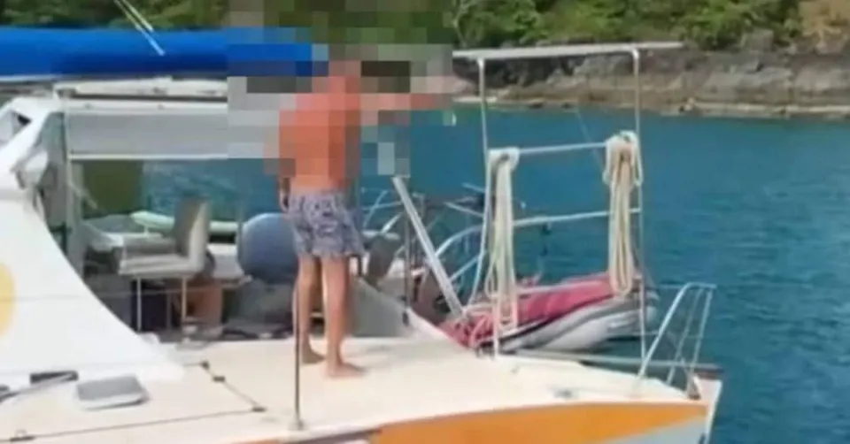 푸켓 공용 부표 불법 점거한 외국인, 칼 들고 선장들 위협