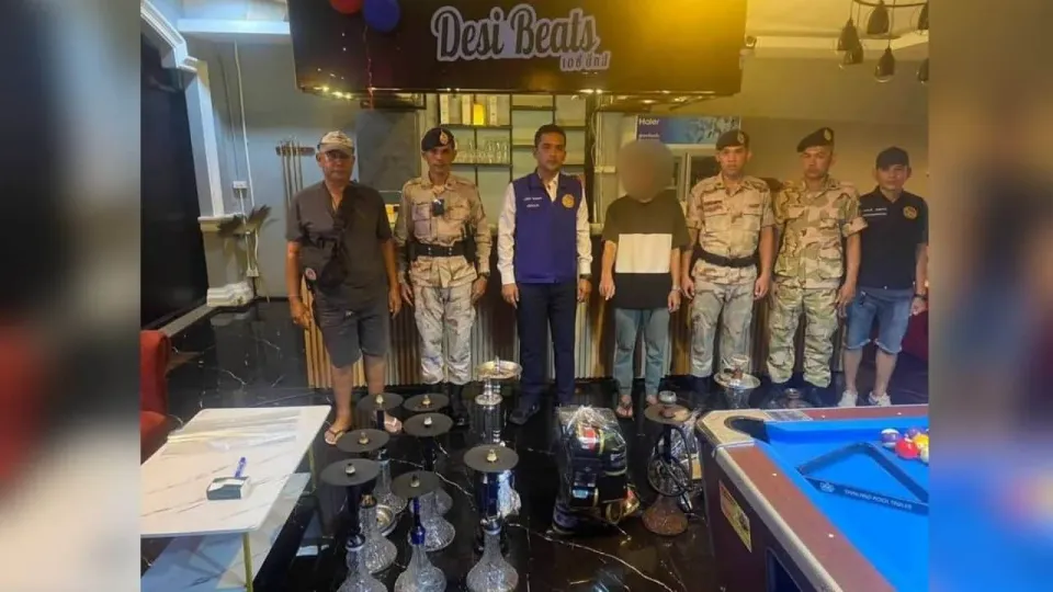 푸켓 학교 인근 식당, 물담배와 주류 불법 판매로 적발