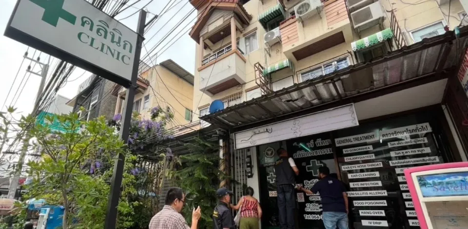 태국 파타야 불법 의원 급습, 무면허 가짜 의사 추적 중