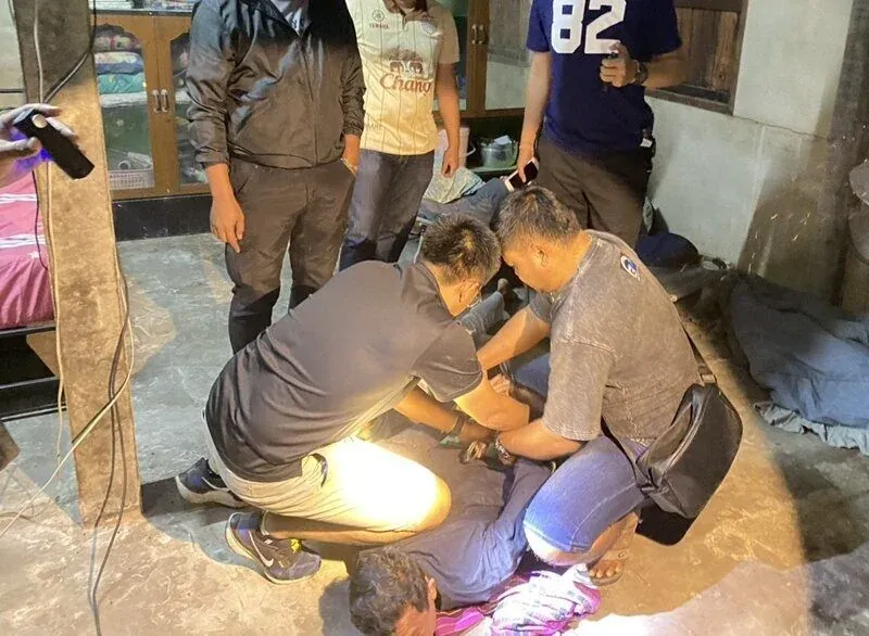 2천 바트 빚 분쟁으로 살인, 42세 남성 체포