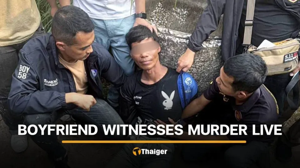 태국 후아힌 호텔 살인사건, 남자친구가 영상통화로 목격